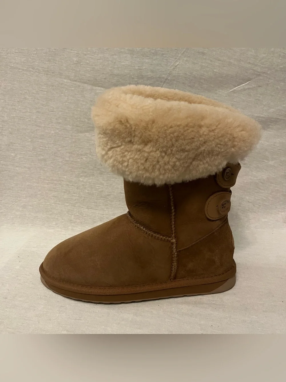 Emu Australia Alba Classic Shearling-Lined Winter Boot - Chestnut Brown